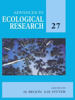 cover image of Advances in Ecological Research